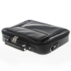 Xpert Systems 10.2 Inch Leather Laptop Bag with Strap [ BLACK ] QuickFind: 7416