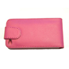 Apple Touch 4 Leather Flip Case [ PINK ] <br>QuickFind: 7425