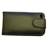 Apple Touch 4 Leather Flip Case [ BLACK ] <br>QuickFind: 7426