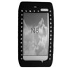 Nokia N8 Gel Diamante Bling Mobile Phone Case [ BLACK ] <br>QuickFind: 7610
