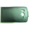HTC Desire HD Leather Vertical Flip Mobile Phone Case [ BLACK ] <br>QuickFind: 7707