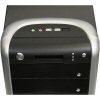 Casecom  Black / Silver Midi Tower Case With Front Panel LCD - No PSU QuickFind: 2757