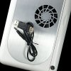 Xpert Systems  White Twin Fan Laptop Cooling Cooler Pad w/4 Port USB Hub QuickFind: 4347