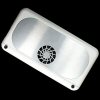 Xpert Systems  White Twin Fan Laptop Cooling Cooler Pad w/4 Port USB Hub QuickFind: 4347