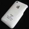 Apple iPhone 3G / 3GS Hard Back Cover with 16GB Printed [ WHITE ] <br>QuickFind: 6001