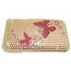 Apple iPhone 3G Hard Back Cover Bling Case with Diamantes - Butterflies [ PINK ] <br>QuickFind: 6753